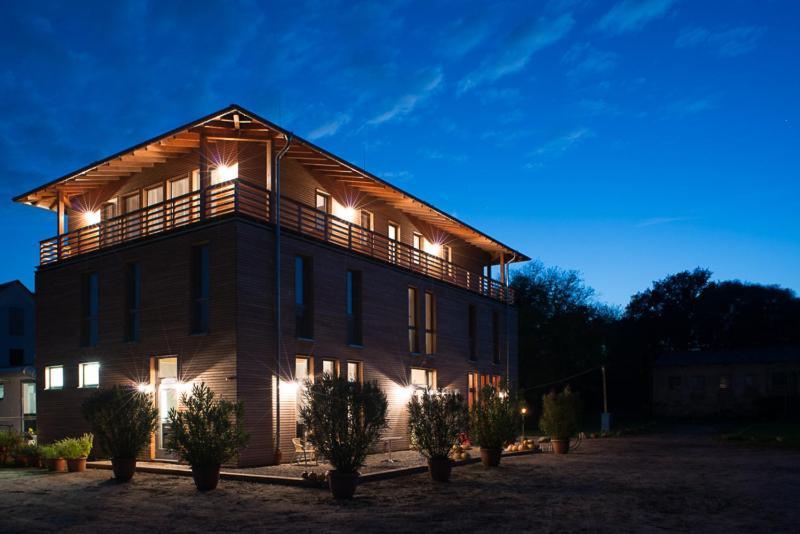 Gaestehaus Am Landgut Schonwalde-Glien エクステリア 写真